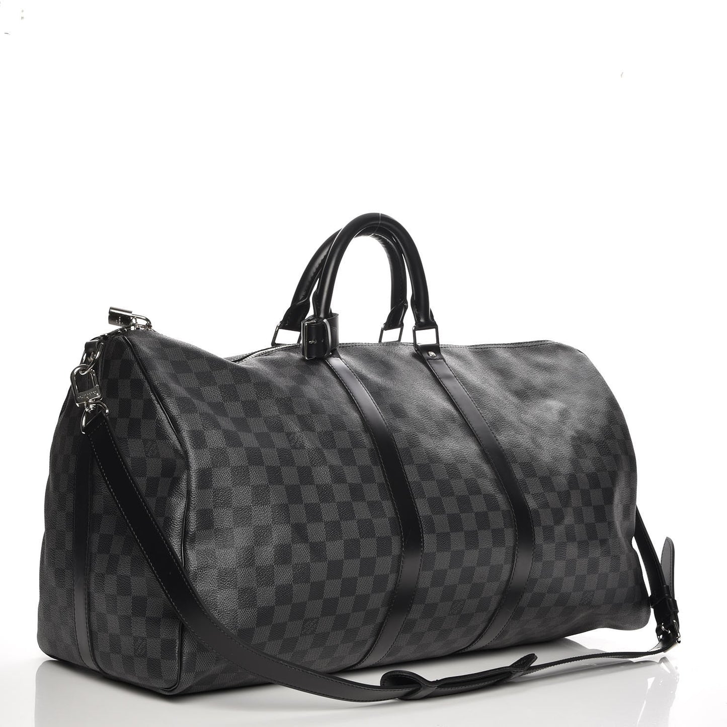 Damier Graphite Keepall Bandouliere 55