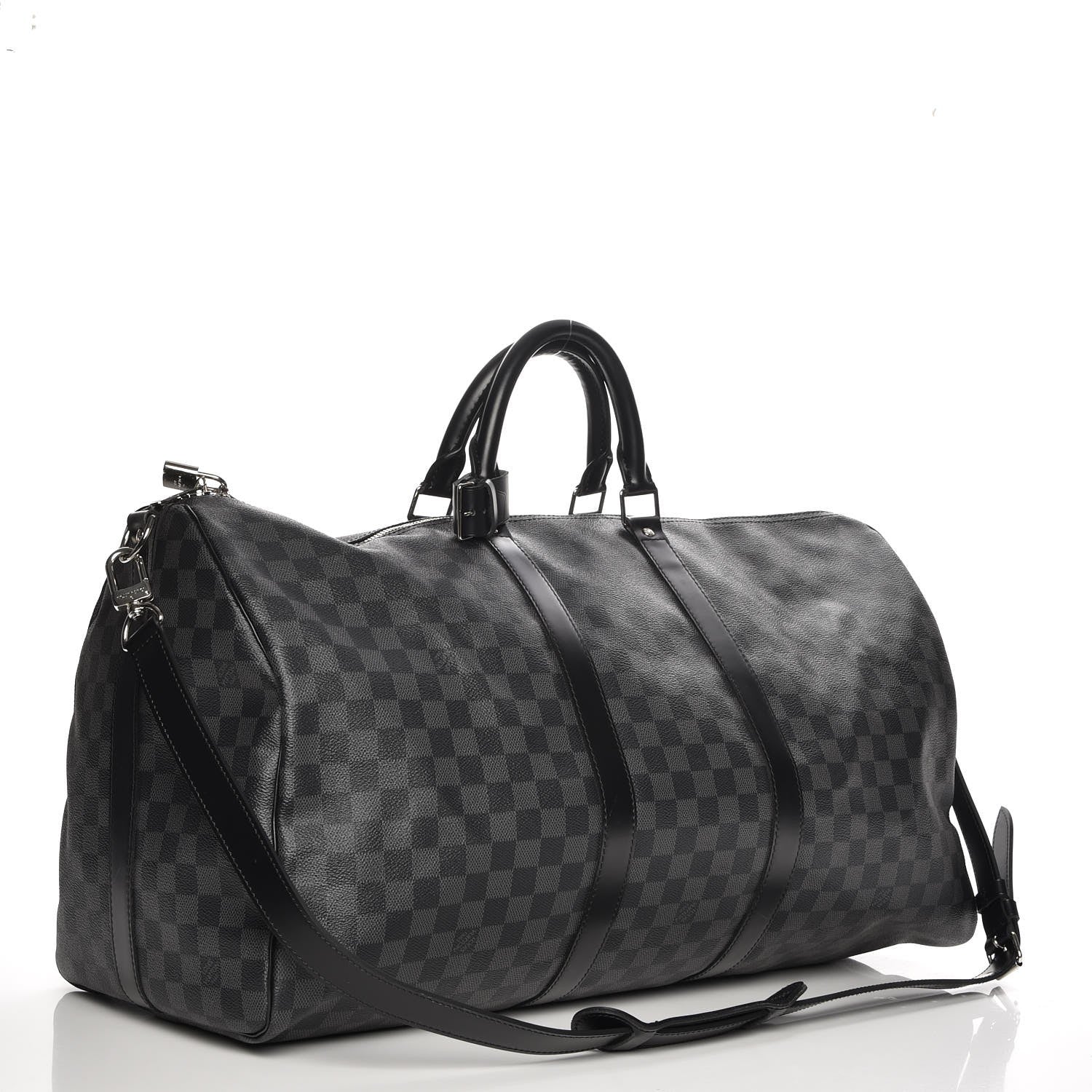 Louis Vuitton Damier Graphite Keepall Bandouliere 55 3 of 7