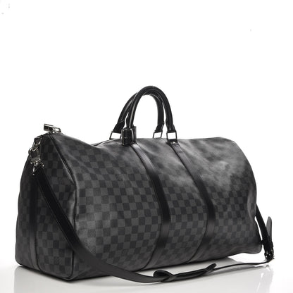 Louis Vuitton Damier Graphite Keepall Bandouliere 55 3 of 7