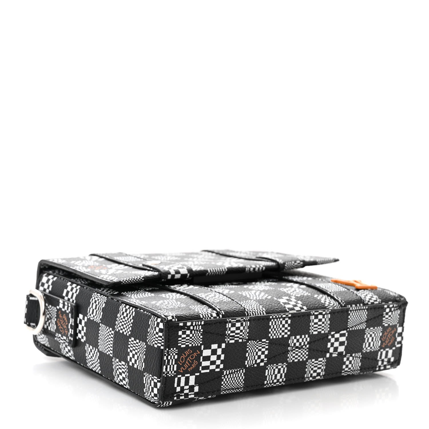 Louis Vuitton Damier Distorted Flap Soft Trunk Messenger 4 of 11