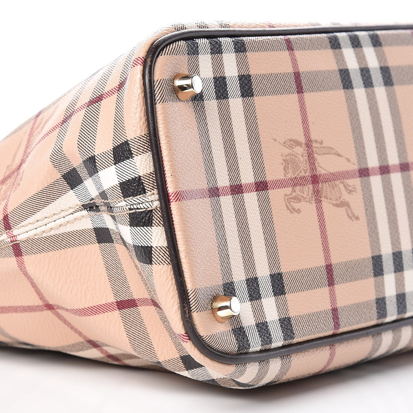Haymarket Check Medium Regent Tote Chocolate