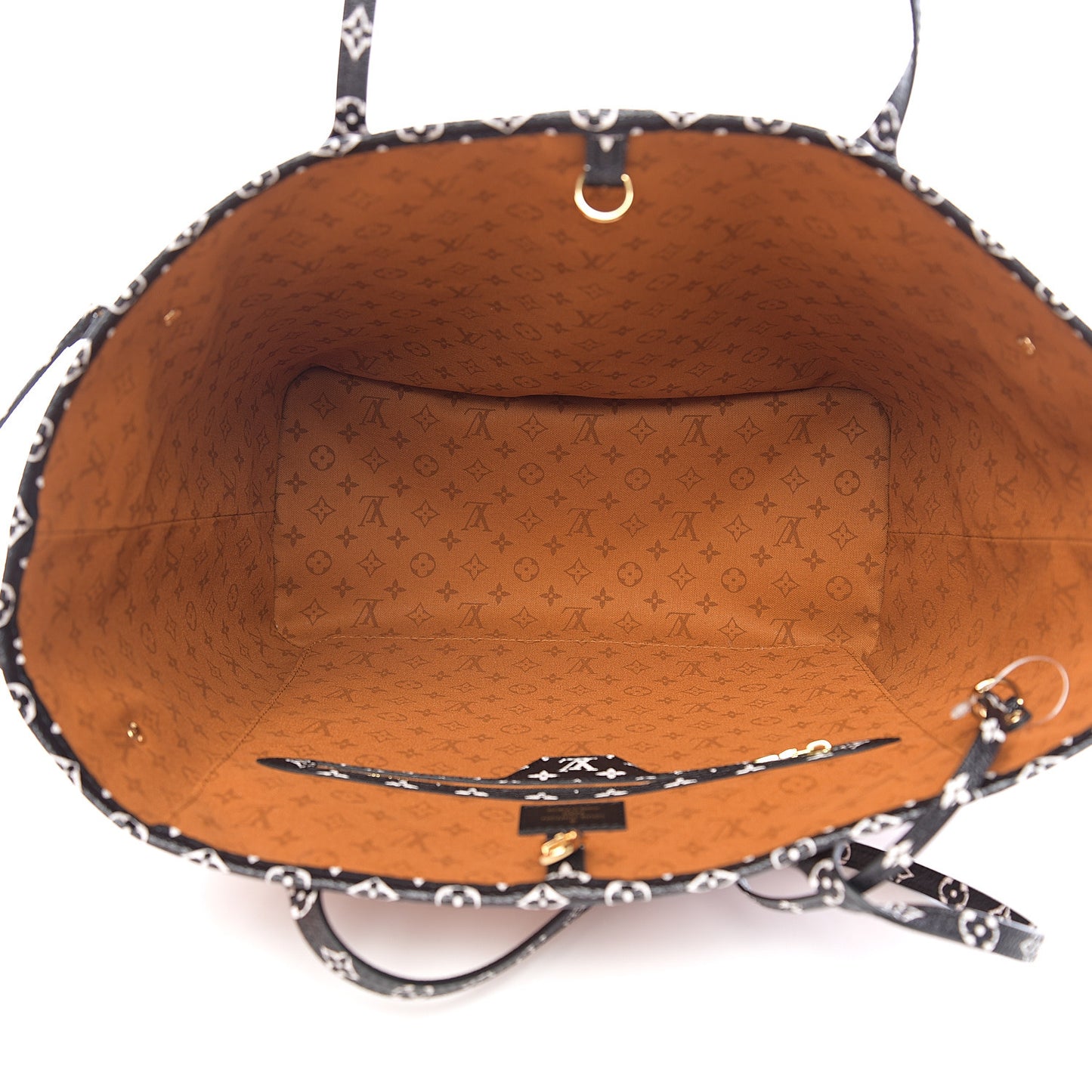 Monogram Giant Crafty Neverfull MM Creme Caramel