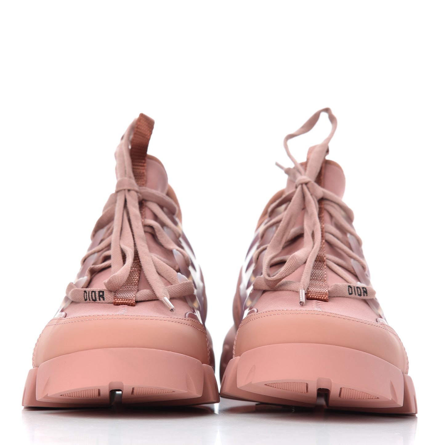 Neoprene Rubber Womens D-Connect Sneakers 38 Deep Nude