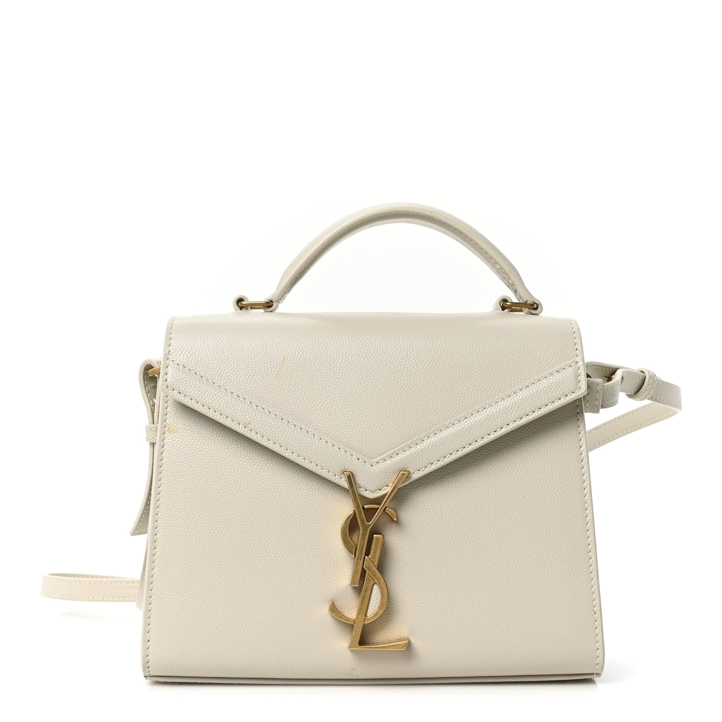 Grain de Poudre Mini Classic Monogram Cassandra Top Handle Vintage White
