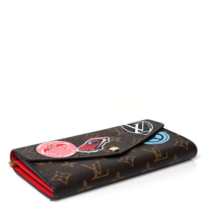 Louis Vuitton Monogram World Tour Sarah Wallet 4 of 7