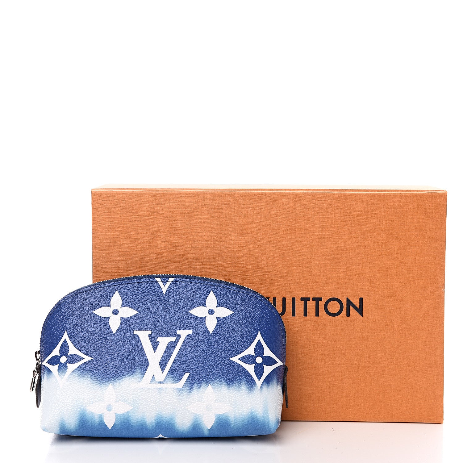 Louis Vuitton Monogram Giant Escale Cosmetic Pouch Blue 8 of 8