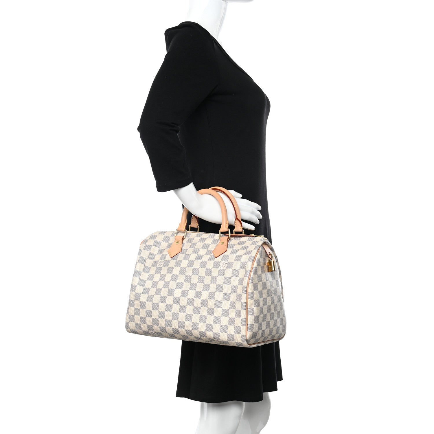 Louis Vuitton Damier Azur Speedy 30 2 of 10