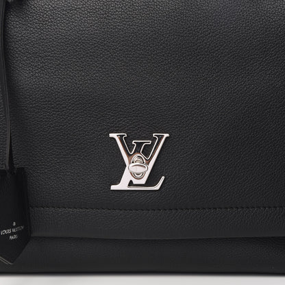 Louis Vuitton Soft Calfskin Lockme II Top Handle Black 8 of 8