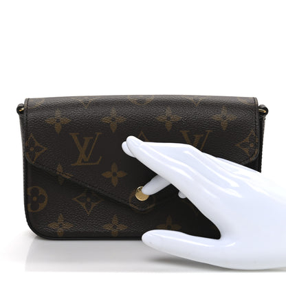 Louis Vuitton Monogram Felicie Strap & Go Felicie Pochette Kaki 2 of 6