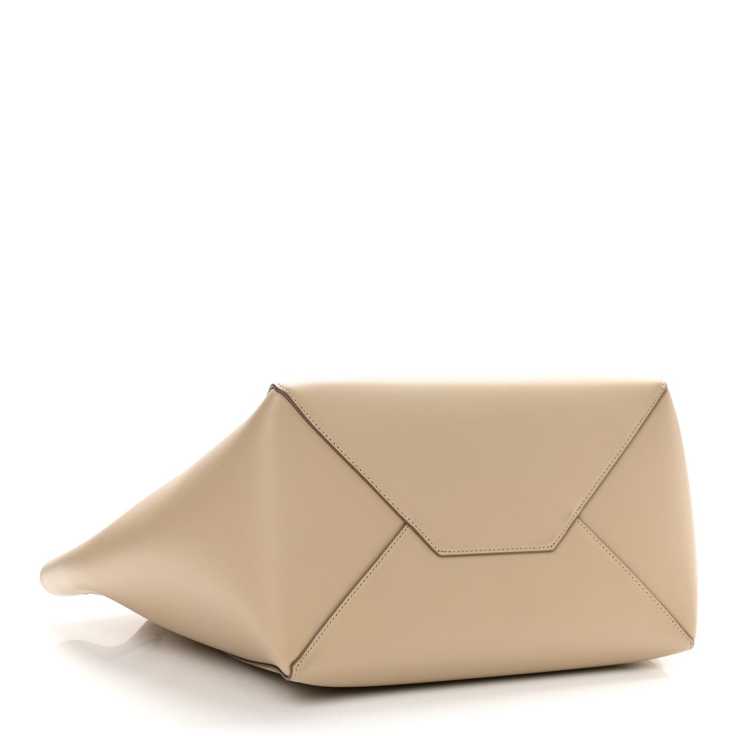 Smooth Calfskin Small Belt Cabas Phantom Beige