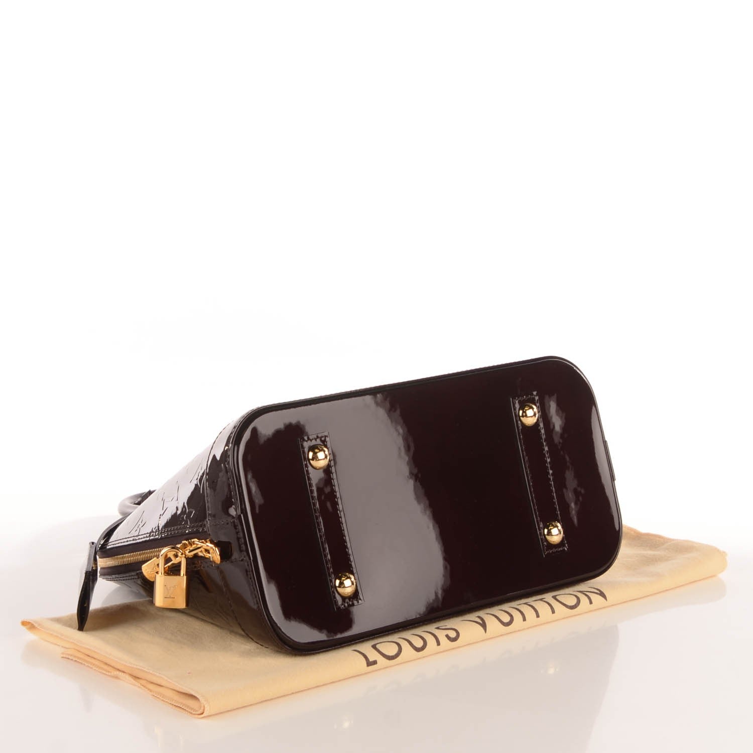 Louis Vuitton Vernis Alma PM Amarante 4 of 8