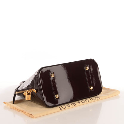 Louis Vuitton Vernis Alma PM Amarante 4 of 8