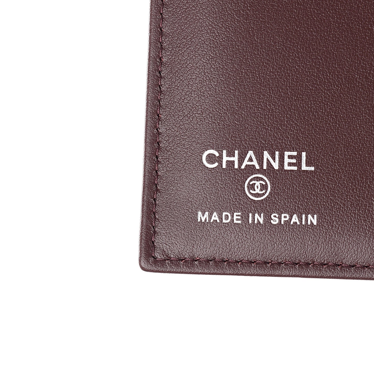 Caviar Quilted Passport Holder Black