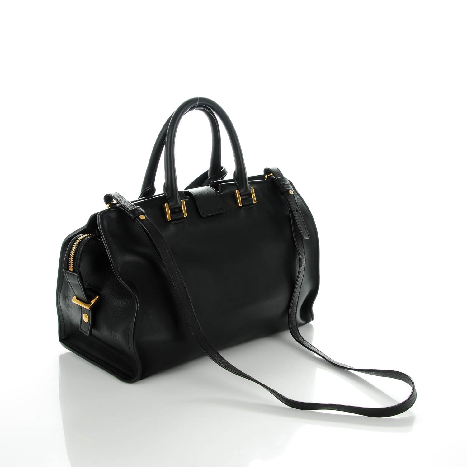 Saint Laurent Calfskin Small Classic Y Cabas Black 3 of 7