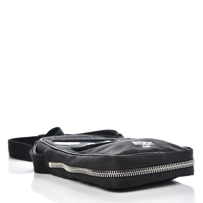 Givenchy Nylon Logo Messenger Black White 4 of 8