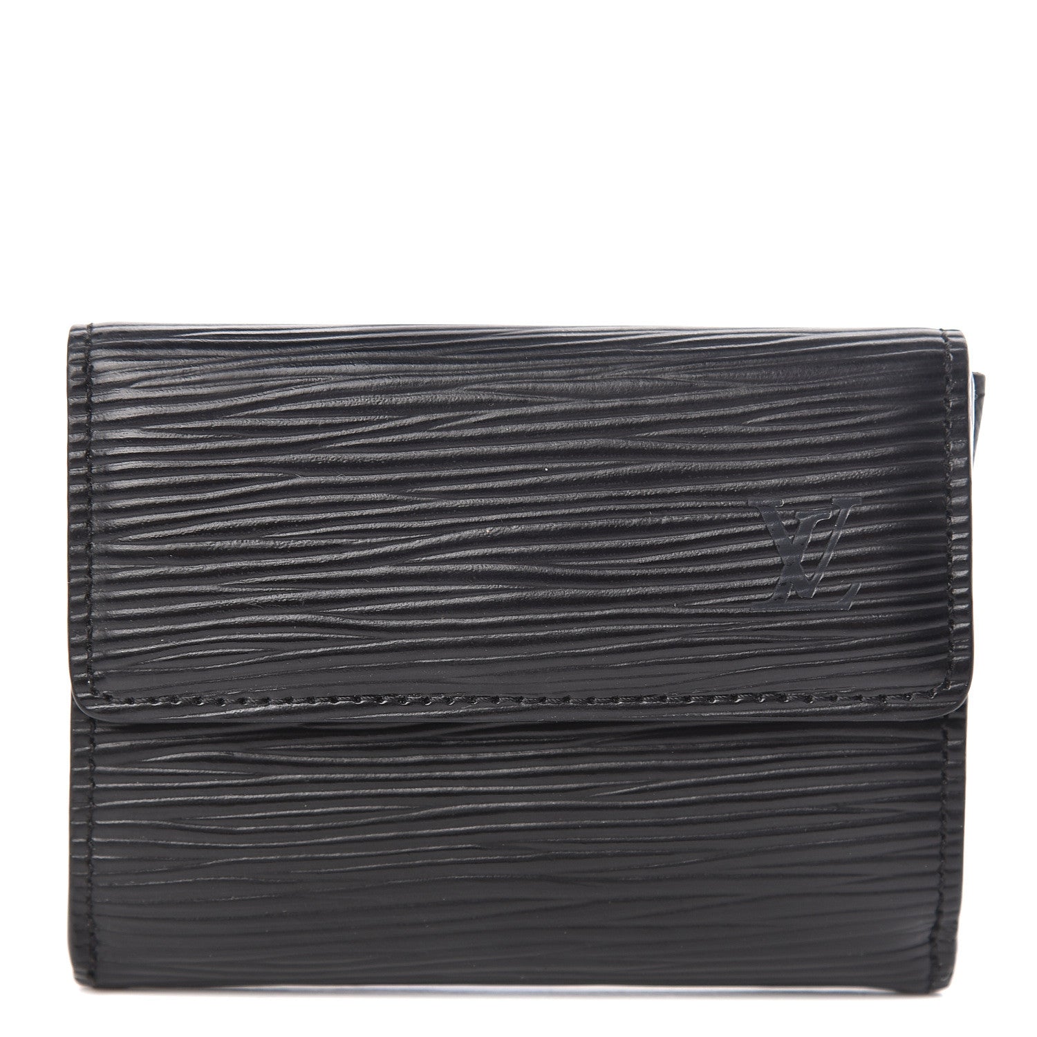 Louis Vuitton Epi Ludlow Wallet Black 1 of 8