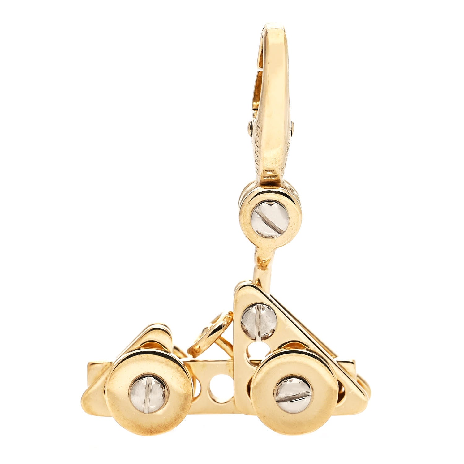 Cartier 18K Yellow Gold Baby Toys Car Charm 2 of 6