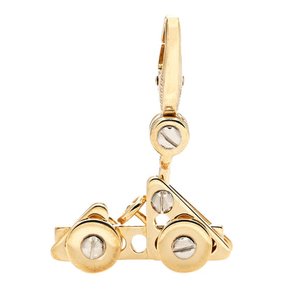 Cartier 18K Yellow Gold Baby Toys Car Charm 2 of 6