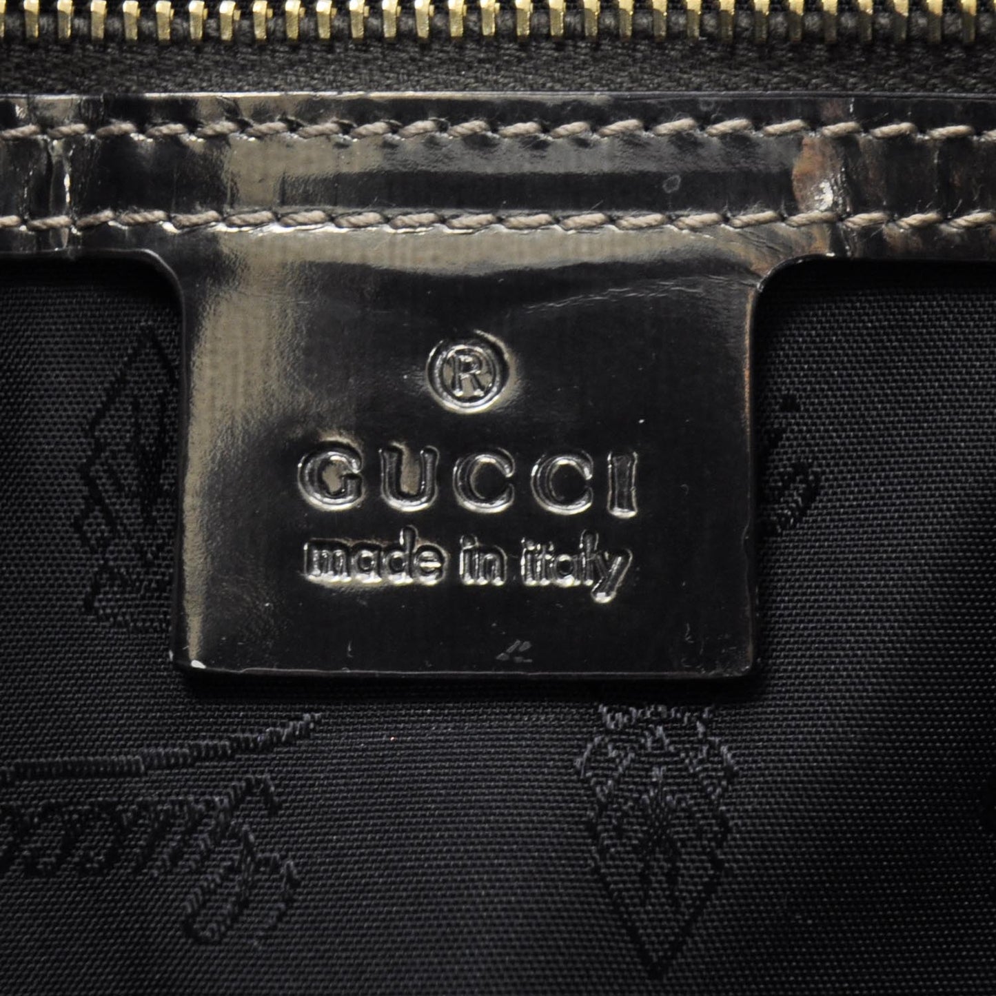 Dialux Pop Bamboo Handle Tote Black