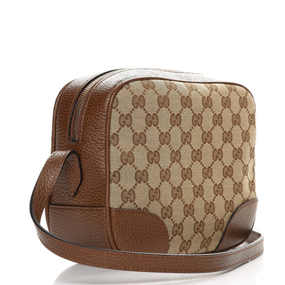 Gucci Monogram Mini Bree Messenger Bag Beige Tabacco 3 of 7