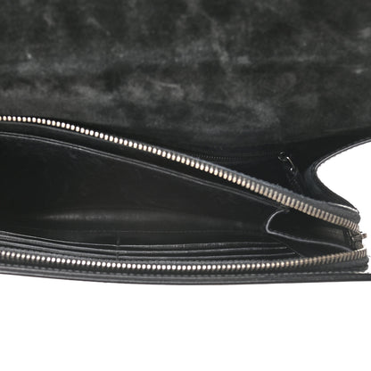Gucci Patent Web Shoulder Bag Black 6 of 17