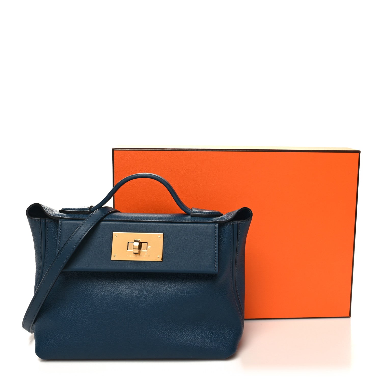 Hermes Evercolor Swift 24/24 21 Bleu De Prusse 11 of 11