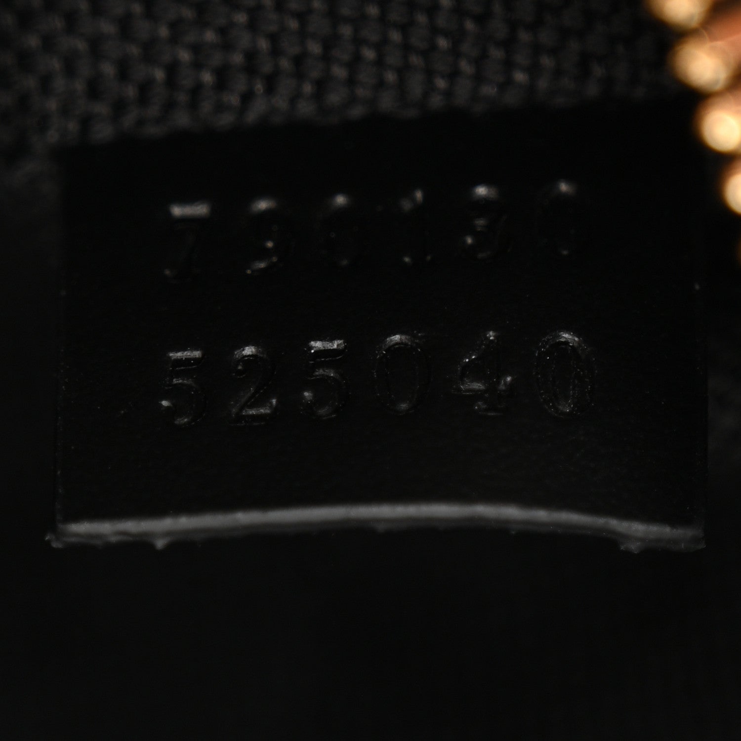 Gucci Calfskin Jumbo GG Embossed Super Mini Top Handle Bowler Bag Black 7 of 12