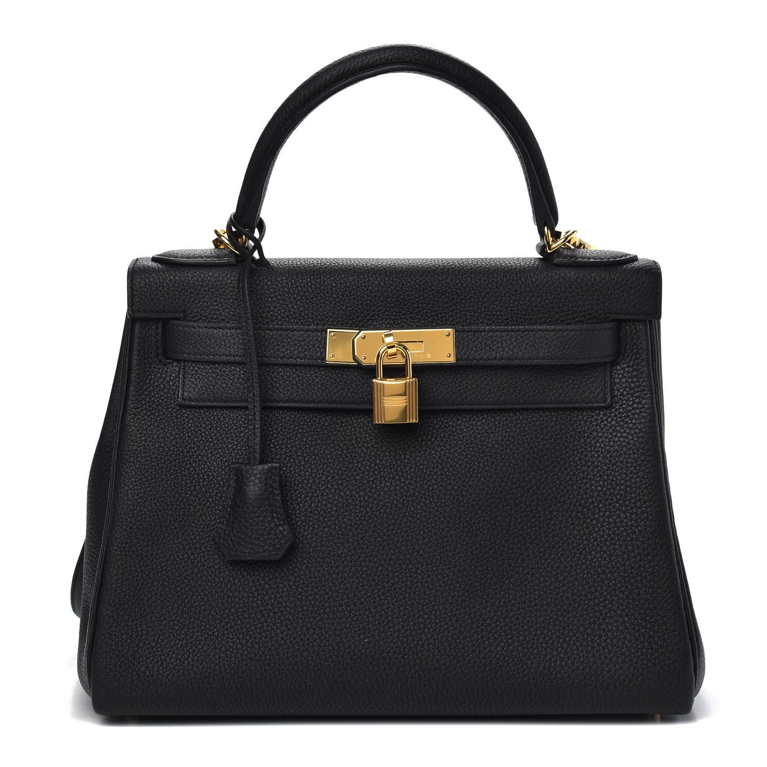 Hermes Togo Kelly Retourne 28 Black 2 of 10
