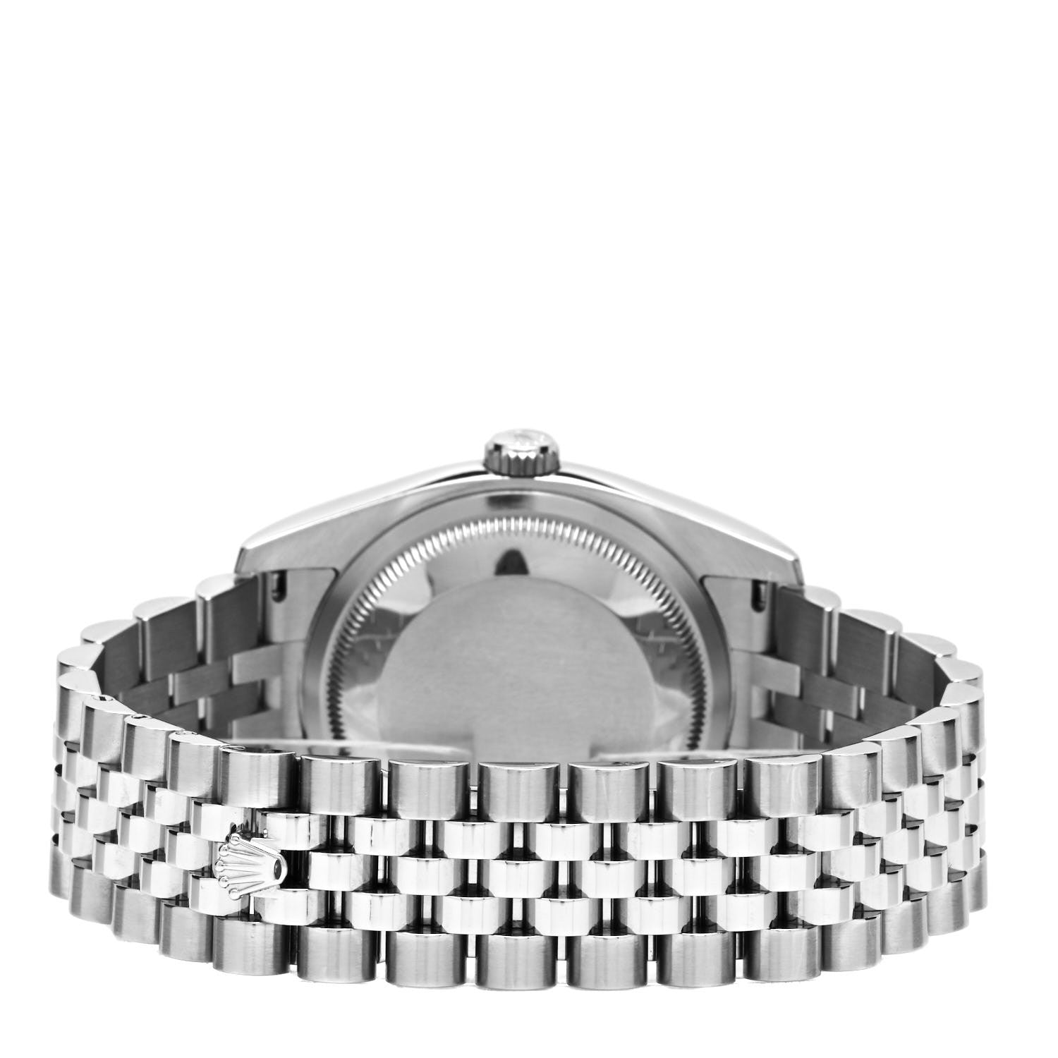 Rolex Stainless Steel 36mm Oyster Perpetual Datejust Watch Blue 116200 3 of 4