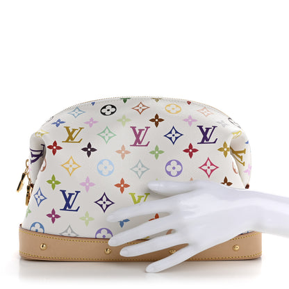 Louis Vuitton LV x TM Monogram Multicolor Cosmetic Pouch GM White 2 of 6