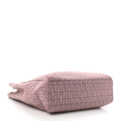 Fendi Zucchino Cuoio Shopping Tote Lilla 4 of 15
