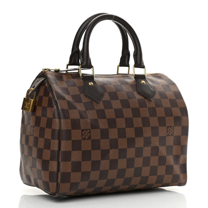 Louis Vuitton Damier Ebene Speedy 25 3 of 9