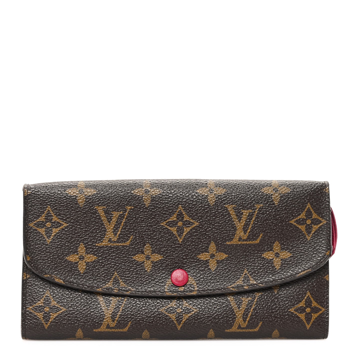 Monogram Emilie Wallet Fuchsia