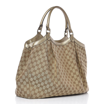 Gucci Monogram Large Sukey Tote Champagne 3 of 20