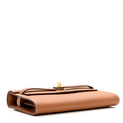 Hermes Epsom Kelly Wallet To Go Gold 4 of 7