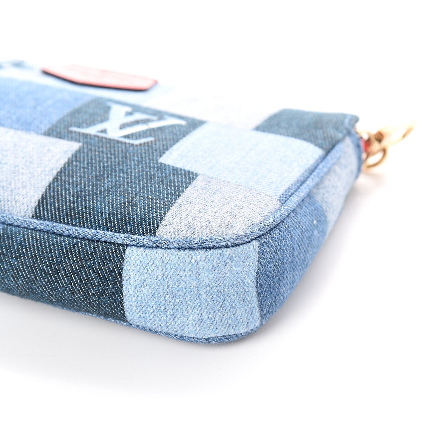 Louis Vuitton Denim Multi Pochette Accessories Mini Pochette 8 of 8