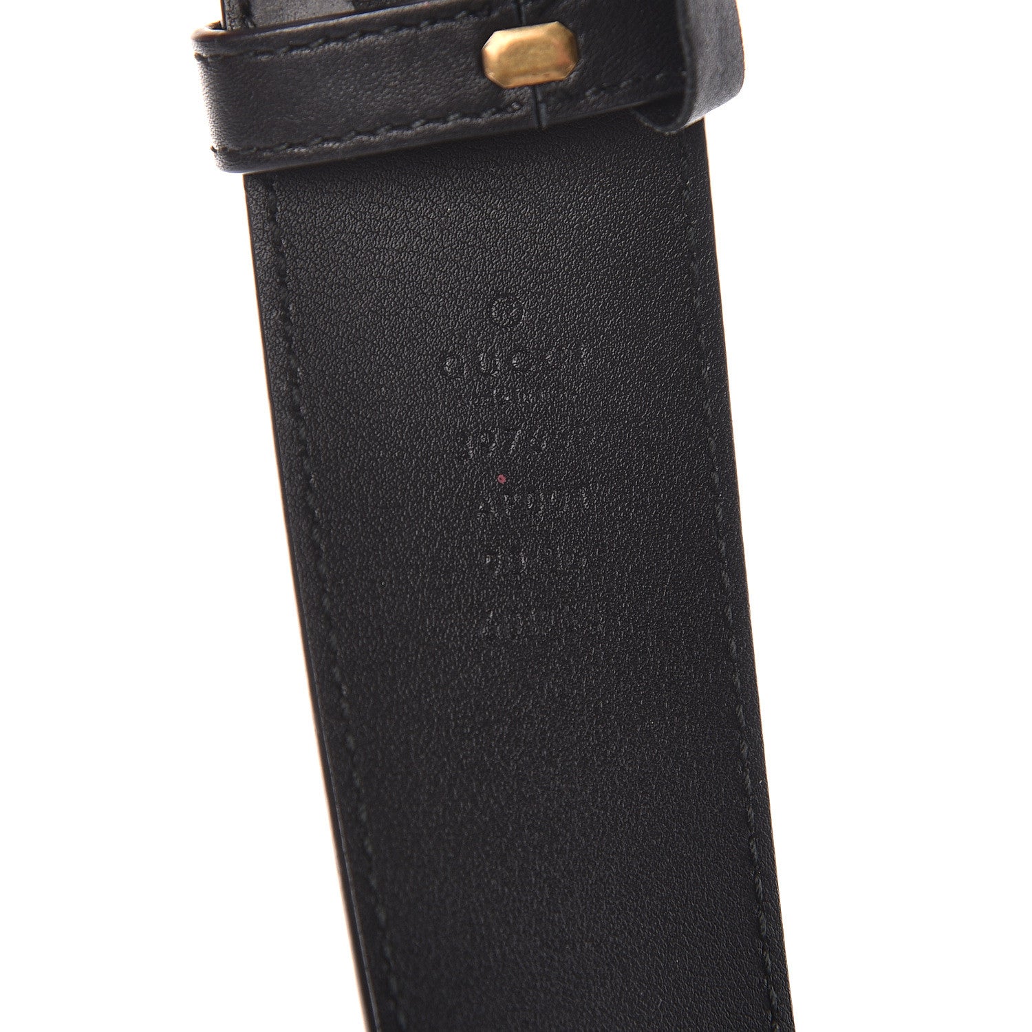 Gucci Calfskin Double G 40mm Belt 90 36 Black 4 of 7
