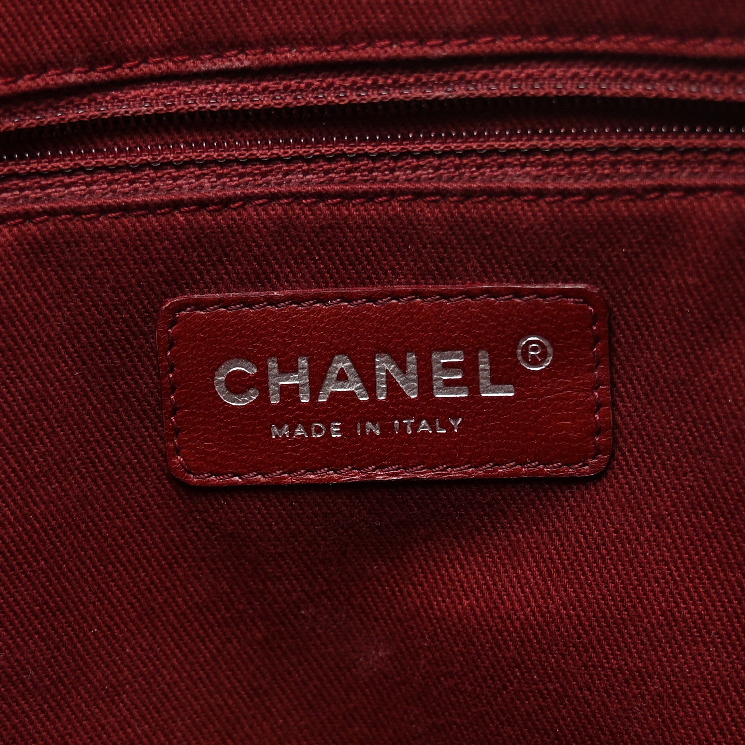 Chanel Metallic Aged Calfskin Quilted Large Cotton Club Tote Bronze 6 of 10