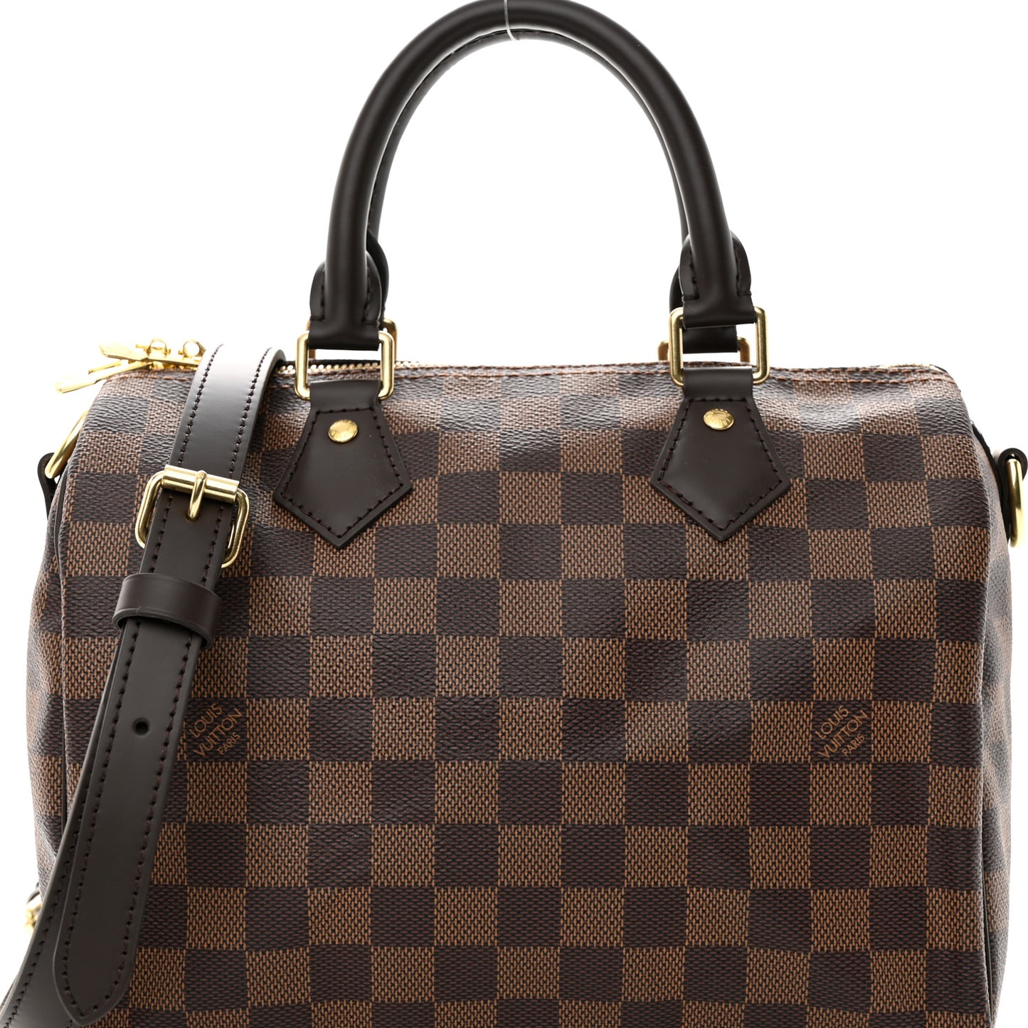Damier Ebene Speedy Bandouliere 25