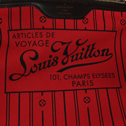 Louis Vuitton Damier Ebene Neverfull MM 5 of 9