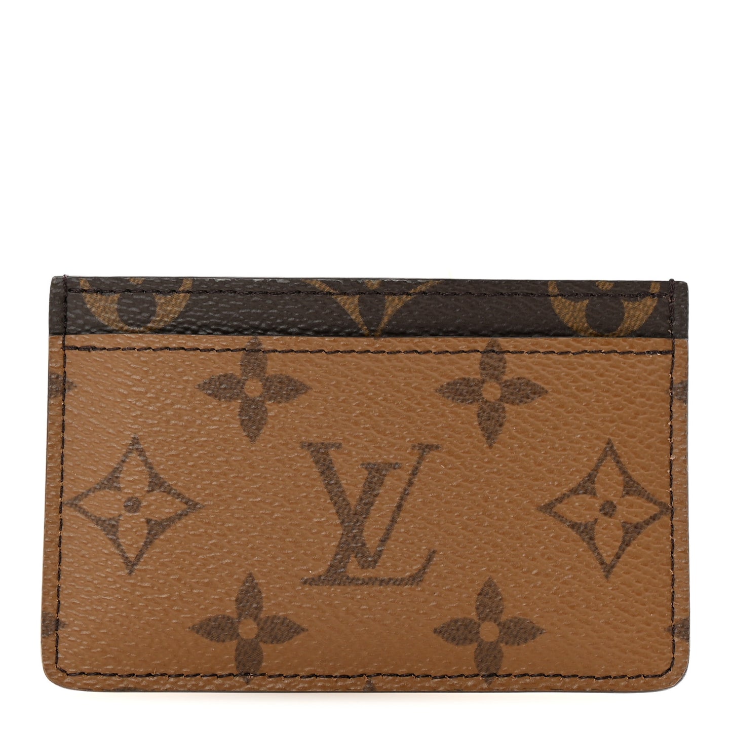 Reverse Monogram Card Holder