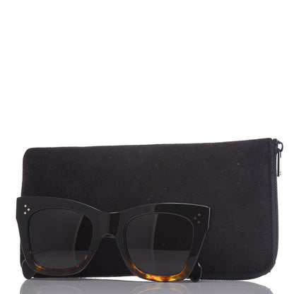 Celine Catherine Sunglasses CL 41090/S Black Havana 8 of 8
