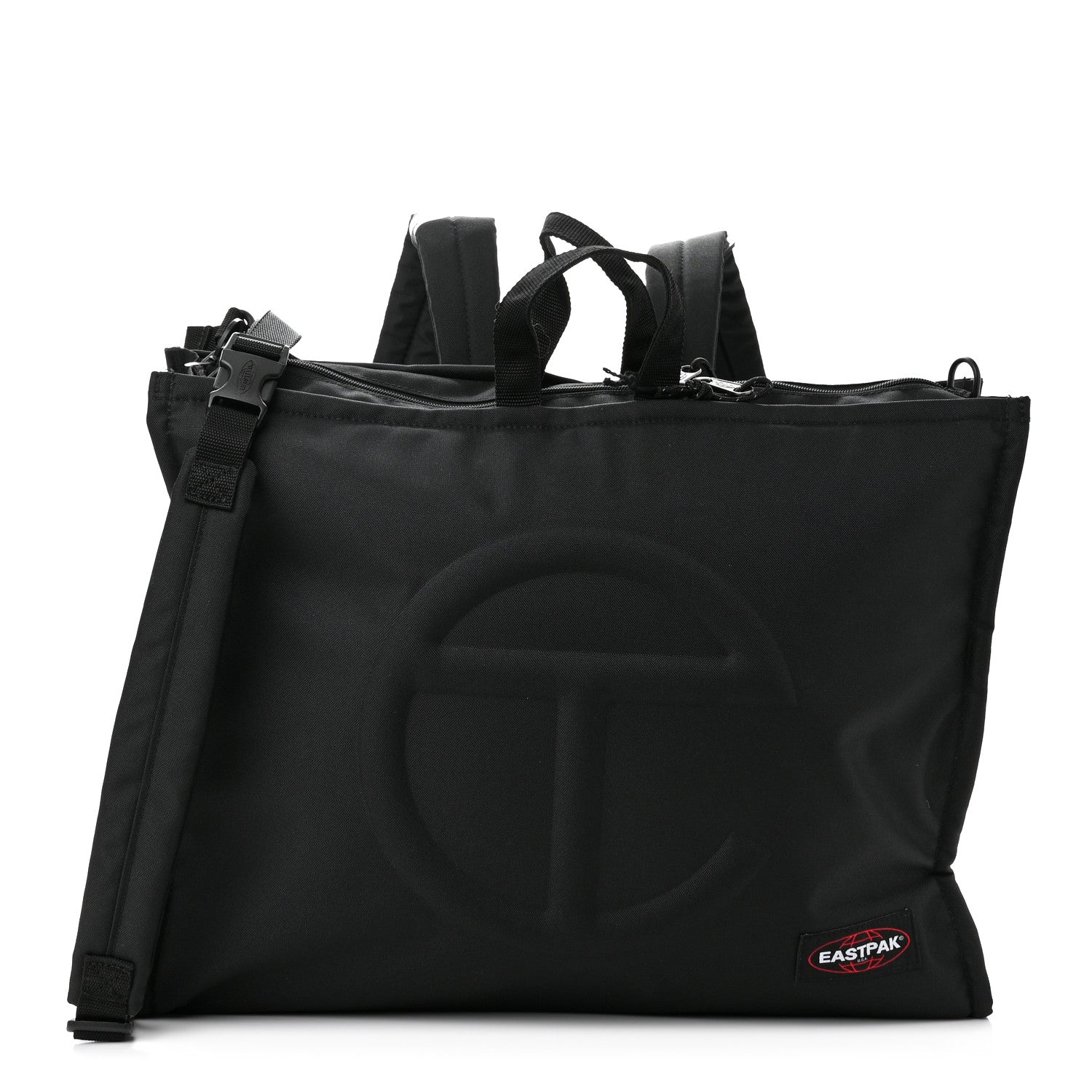 Telfar x EASTPAK Tactical Nylon Shopper Black 1 of 9