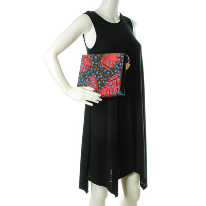 Louis Vuitton Monogram Jungle Dots Toiletry Pouch 26 Coquelicot Denim 2 of 7