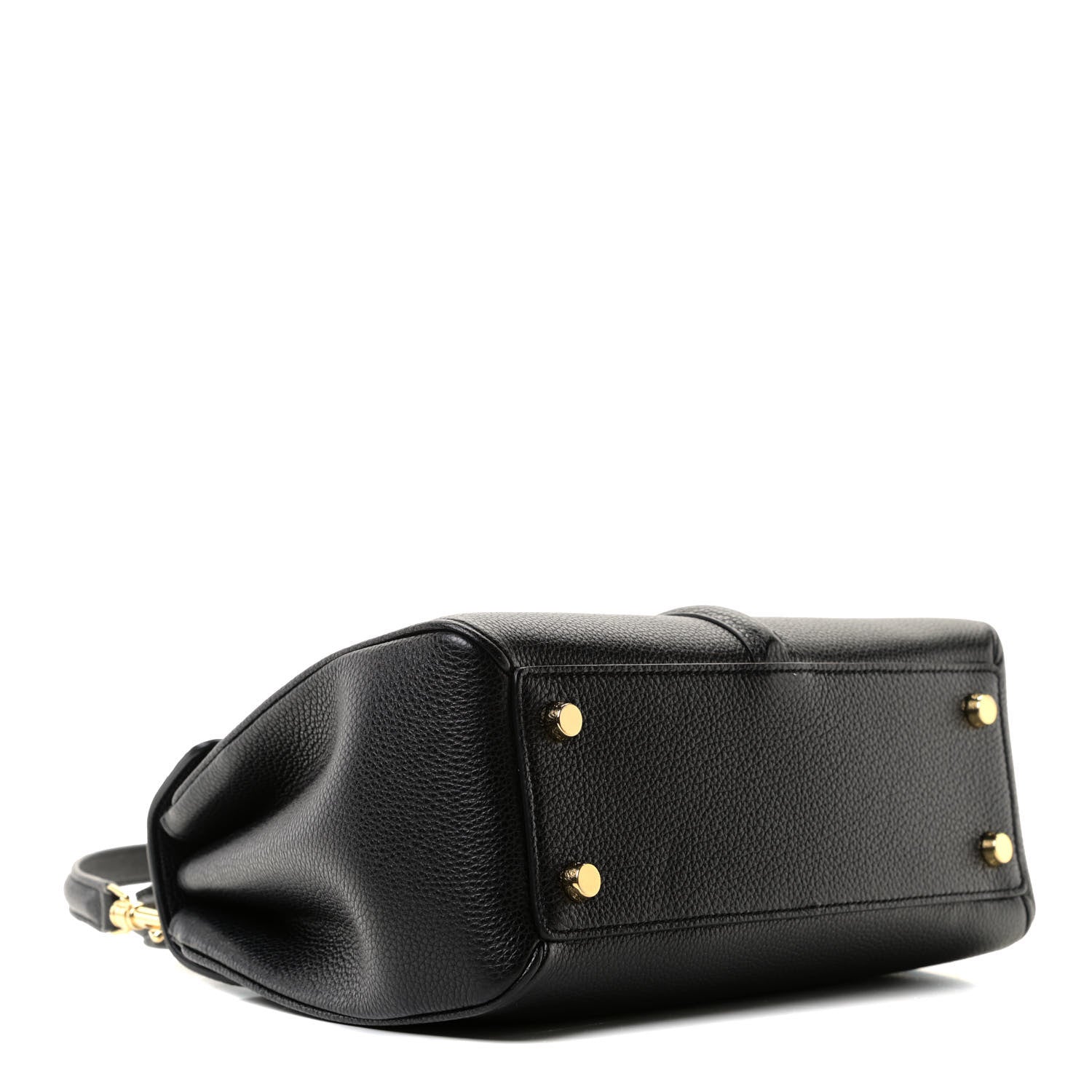 Celine Grained Calfskin Small 16 Top Handle Bag Black 4 of 10