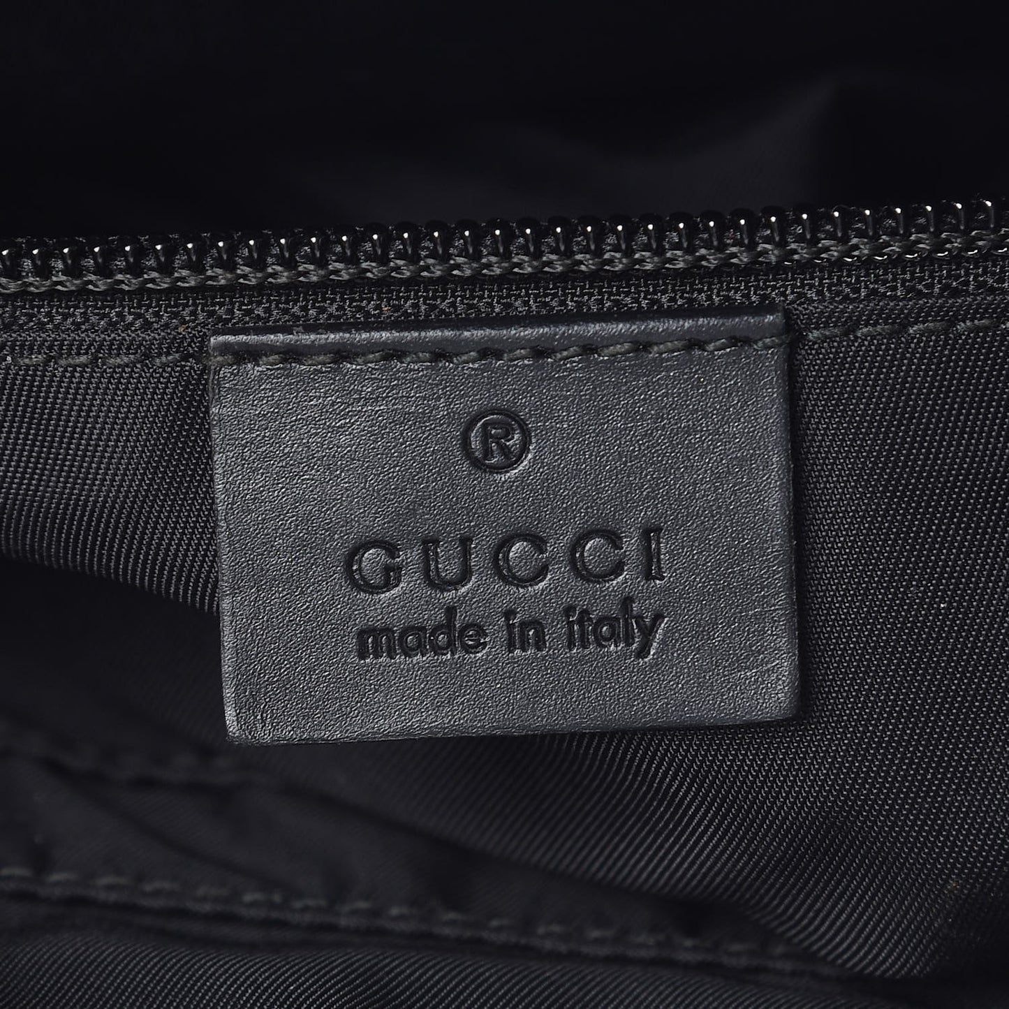 GG Supreme Monogram Web Messenger Bag Black