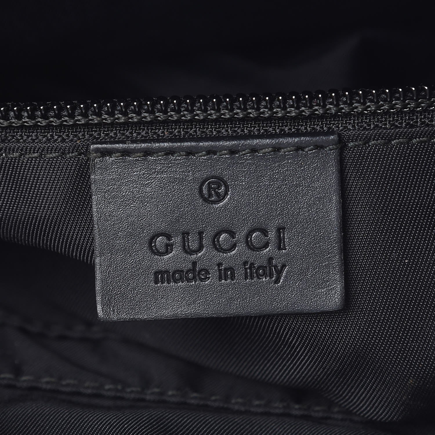 Gucci GG Supreme Monogram Web Messenger Bag Black 6 of 7