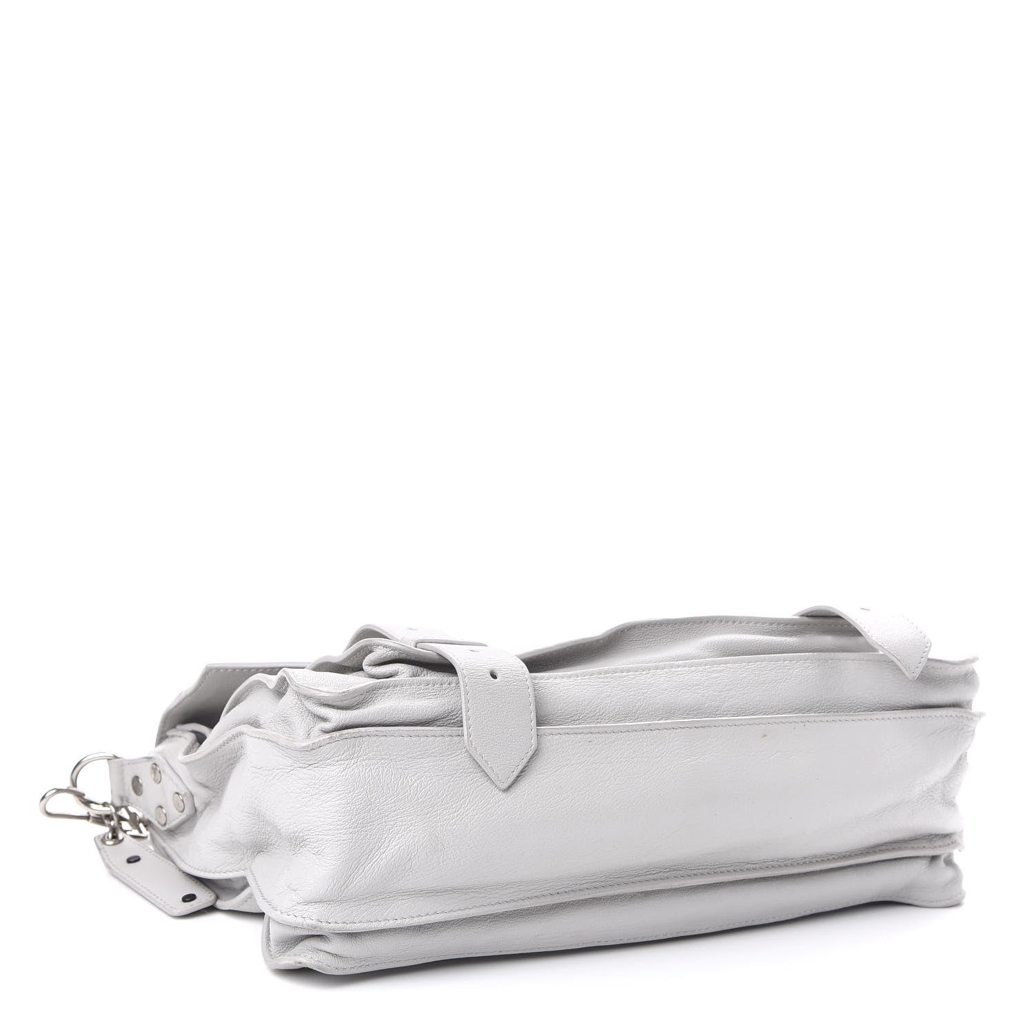 Proenza Schouler Lambskin Medium PS1 Satchel Pale Steel 4 of 13