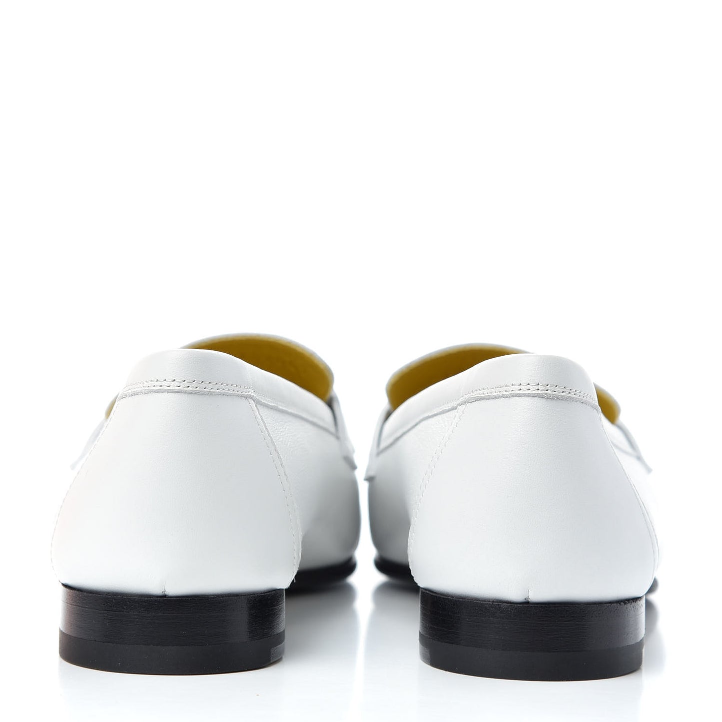 Calfskin Womens Royal Loafers 37.5 White