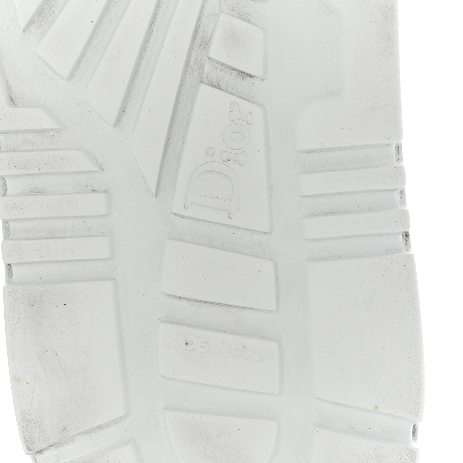 Christian Dior Nylon Fabric Womens D-Player High Top Sneakers 39 White Black 7 of 9